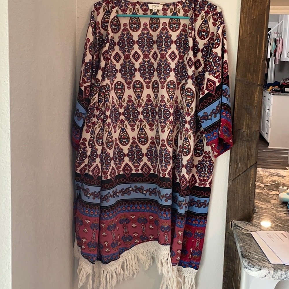 Fringe Kimono
